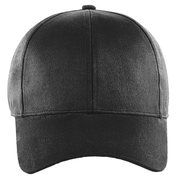 Faux Suede 6 Panel Cap Thumbnail