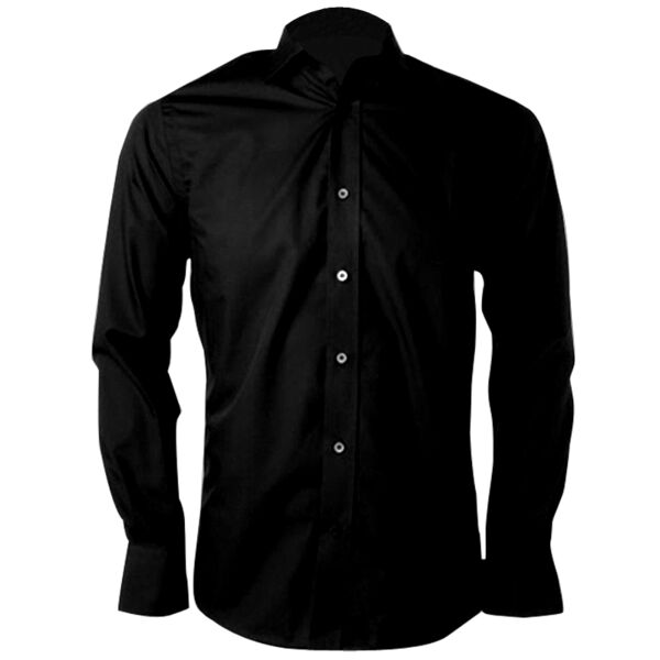 Tailored Fit Long Sleeve Business Shirt Thumbnail