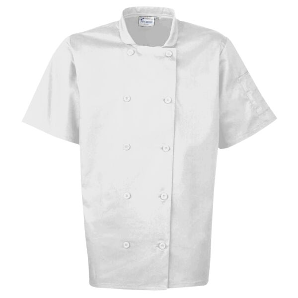 Short sleeve chef’s jacket Thumbnail