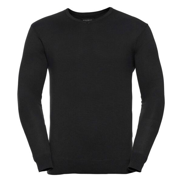 Russell Athletic Collection Cotton Acrylic V Neck Sweater Thumbnail