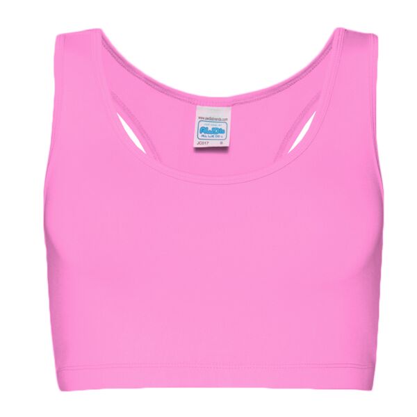 Women's cool sports crop top Thumbnail