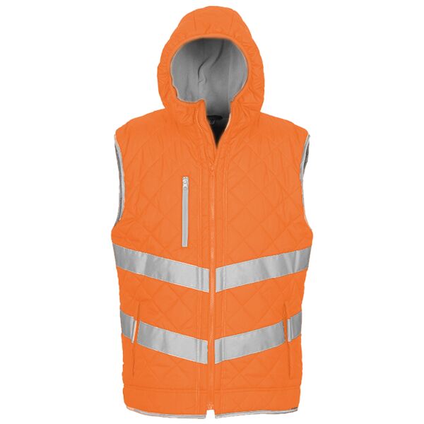 Hi-vis Kensington hooded gilet (HV007) Thumbnail