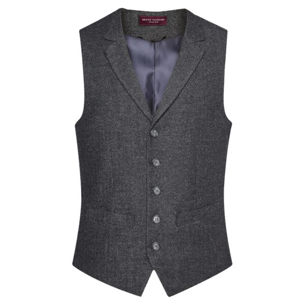 Brook Taverner Memphis Tweed Waistcoat Thumbnail