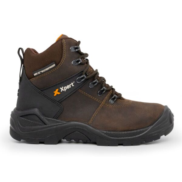 Xpert Typhoon Waterproof S3 Safety Boot Brown Thumbnail