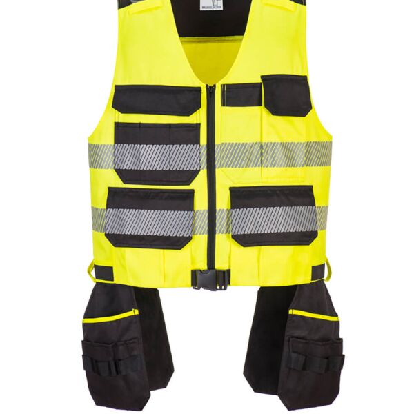 PW3 Hi-Vis Class 1 Tool Vest Yellow/Black Thumbnail