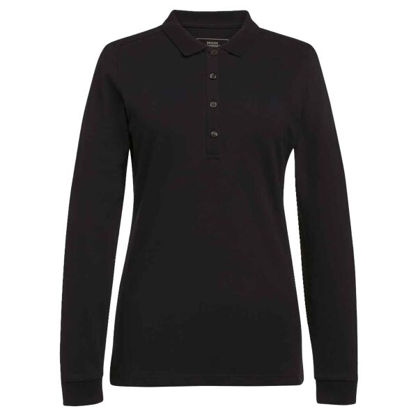 Brook Taverner Ladies Anna Long Sleeve Polo Shirt Thumbnail