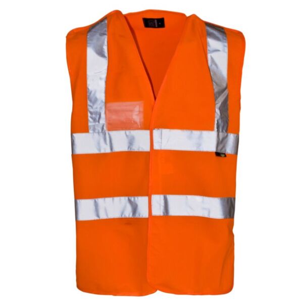 Supertouch Hi Vis Orange Pull Apart Vest Thumbnail