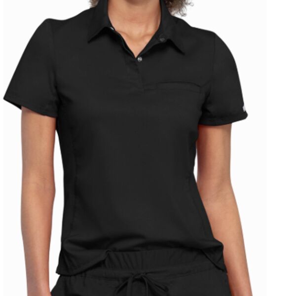 Tuckable Snap Front Polo Shirt Thumbnail