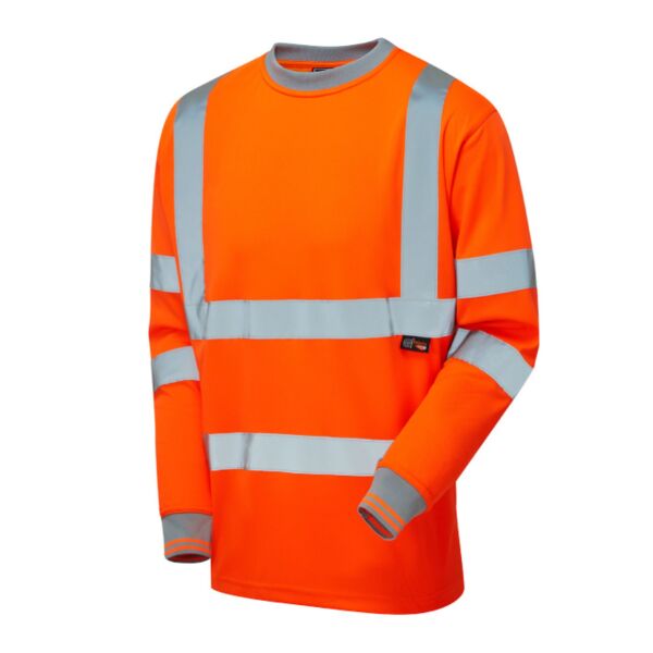 Hi Vis Orange Long Sleeve T-Shirt Thumbnail