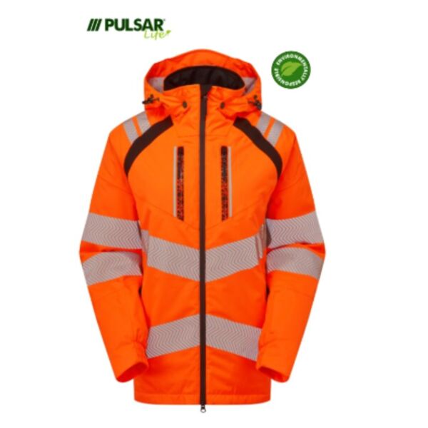  PULSAR® LIFE Men's HV Orange Insulated Parka    PULSAR® LIFE Men's HV Orange Insulated Parka Thumbnail